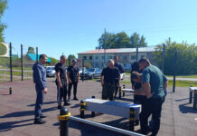 Физическую подготовку проверили огнеборцы Советского района — приняли участие в сдаче нормативов ГТО